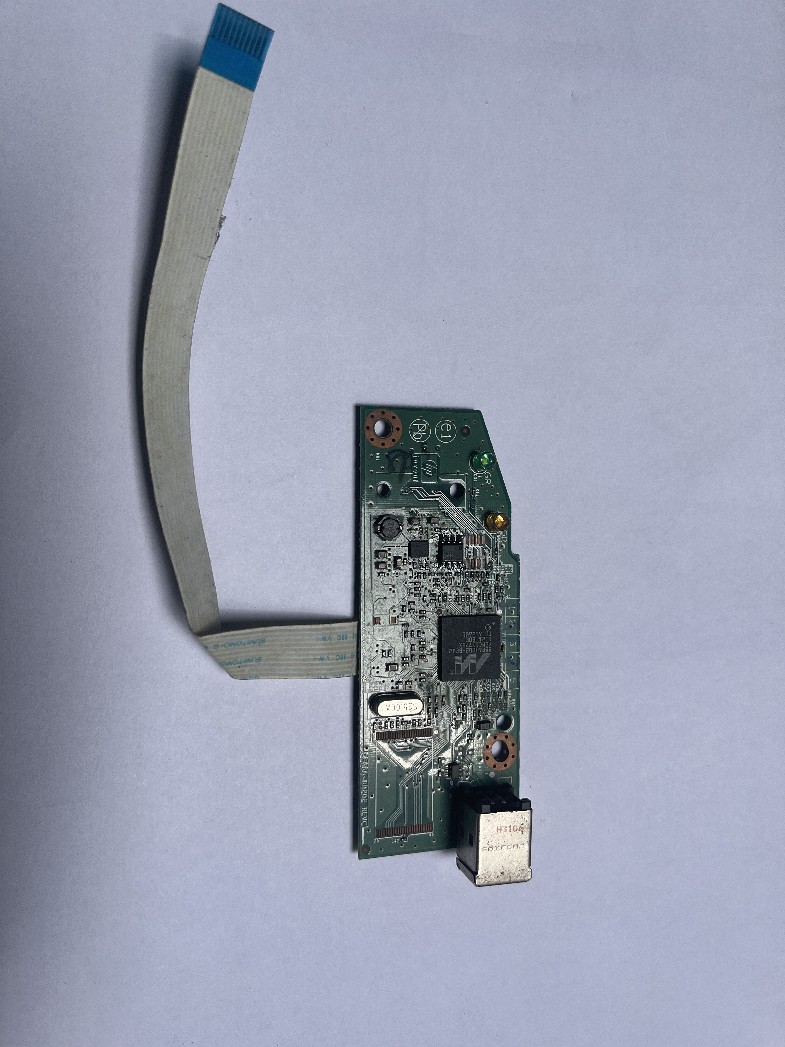 适用惠普1108/1106原装拆机主板