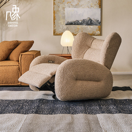 几象复古噗噗熊电动功能沙发