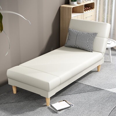 折叠布艺床贵妃椅打地铺拼床加宽