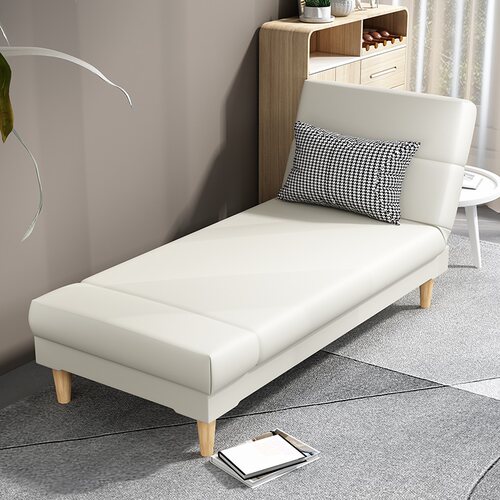 折叠布艺床贵妃椅打地铺拼床加宽