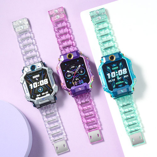 适用小天才电话手表透明z8Z7AZ9水晶儿童表链Q1RD2Z3z5z6s1922AC - 封面