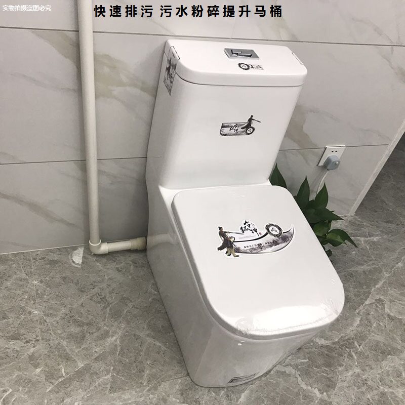 电动粉碎马桶地下室污水提升器图片