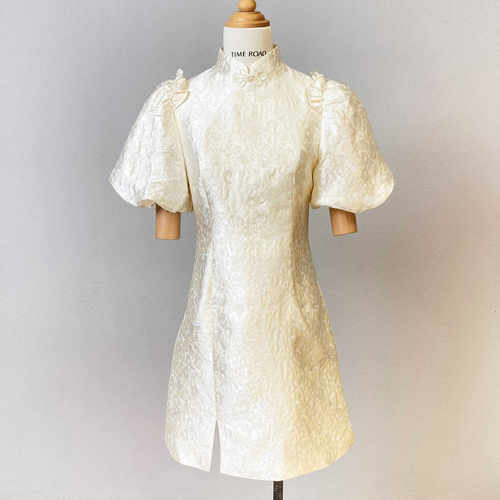 百搭亮片新款短袖设计感名媛小香