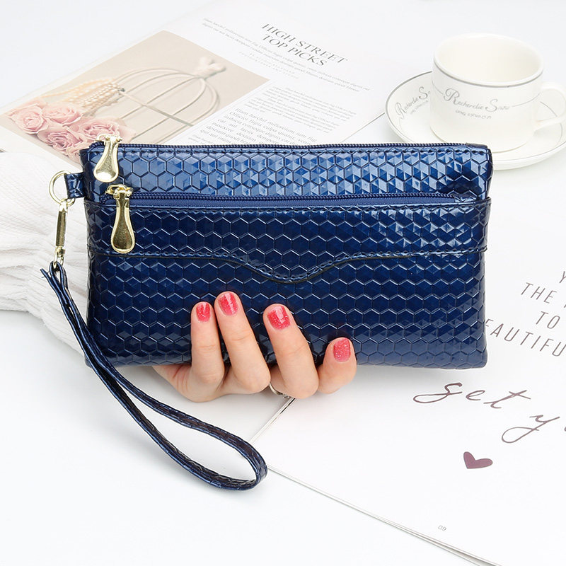 韩版新款女式手拿包亮面女士钱包长款时尚休闲零钱包手机包女小包,箱包皮具/热销女包/男包,钱包,淘宝优惠券,粉丝福利购,淘宝优惠卷