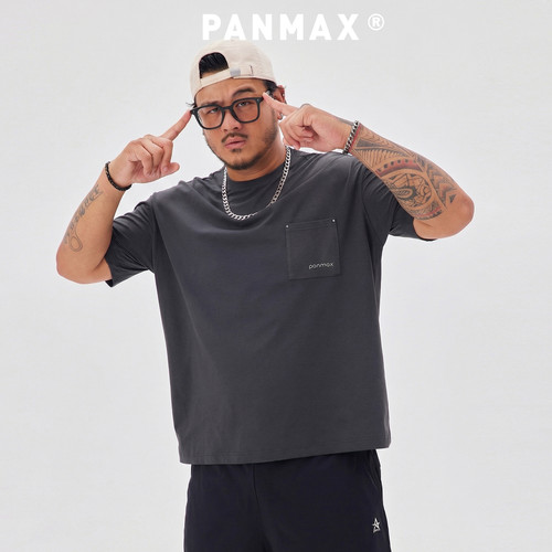 空气棉弹力T恤PANMAX男短袖