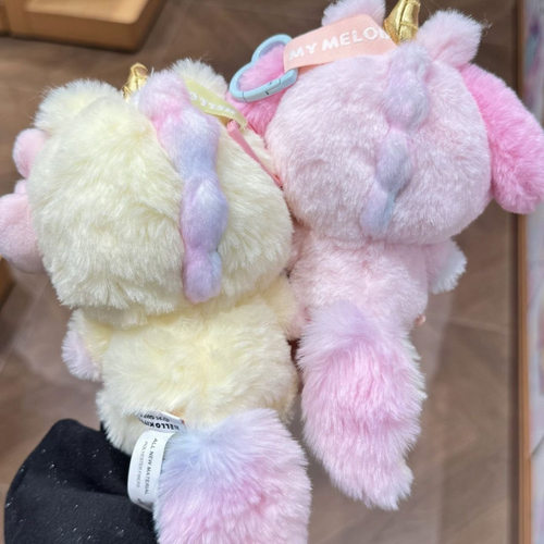 Sanrio characters梦幻独角兽系列盲盒搪胶毛绒公仔女生礼物挂饰