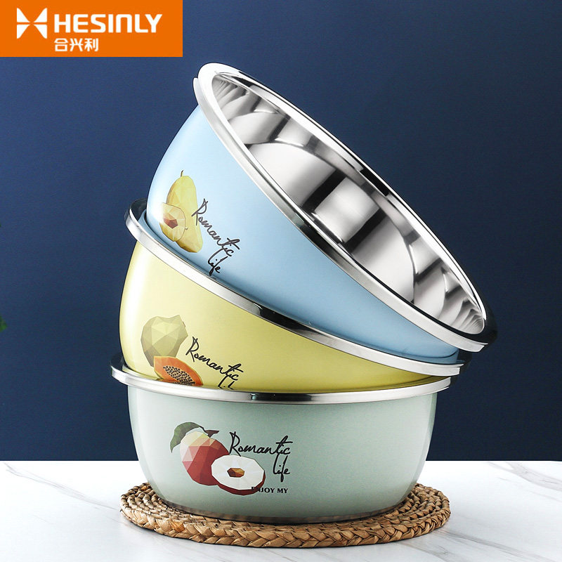 不锈钢盆汤盆加厚盆子家用厨房和面盆打蛋加深圆形油盆洗菜盆套装,餐饮具,盆,淘宝优惠券,粉丝福利购,淘宝优惠卷