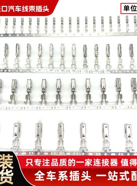 大众奥迪奔驰宝马汽车插头TE端子ECU小方针仪表网关插针改装针脚