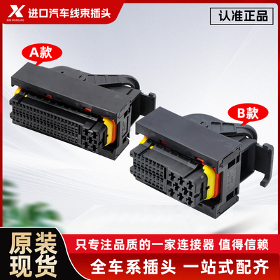 121针81+40P电脑控制系统汽车连接器接插件挖掘机ECU1241434-1