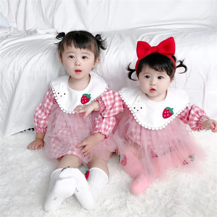 姐妹装女儿童秋装公主裙洋气女韩版婴儿秋装女0-1岁可爱2019新款|msdalam kategori Kanak-kanak/Bayi/Keluarga dipasang, Skirt (baru), pakaian - dari Buy2taobao.com untuk memberikan perkhidmatan ejen Taobao profesional membeli