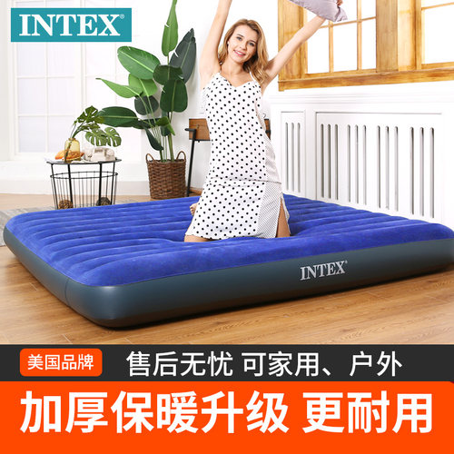 INTEX户外加厚家用充气床垫单人