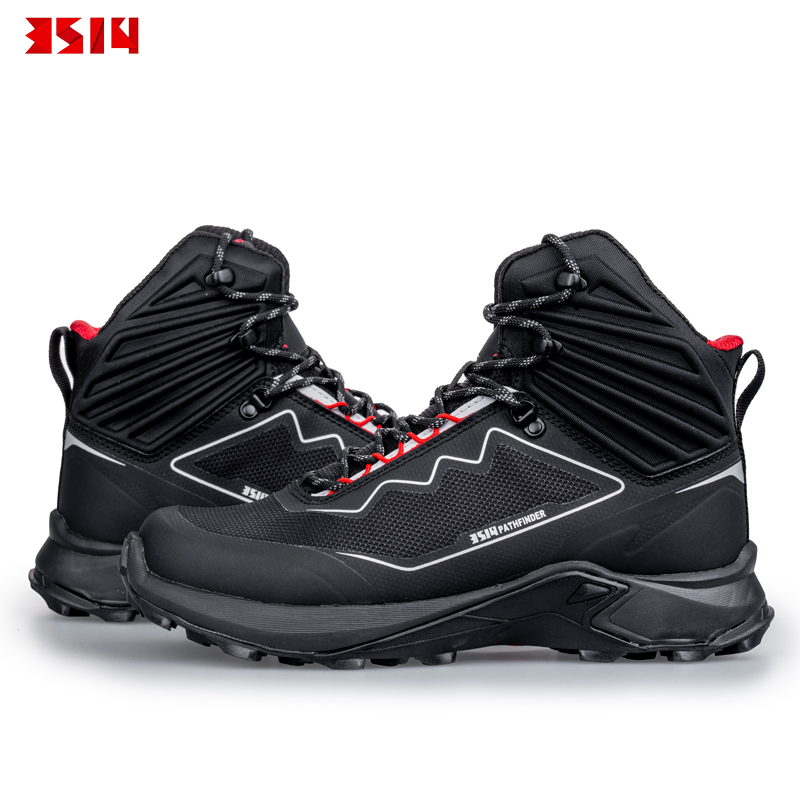 际华神行太保3514新款男中帮户外 登山运动徒步鞋战术靴轻便防滑