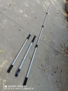 铝合金伸缩杆(高枝剪用) 杆子 配在高空剪刀头上使用铝杆伸售卡扣