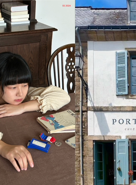 [现货] himena原创设计 法南厨房 亚麻复古工匠 衬衫