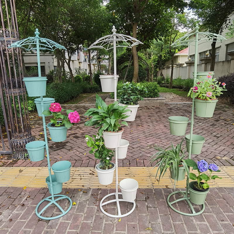 铁艺花架阳台植物爬藤架子落地式