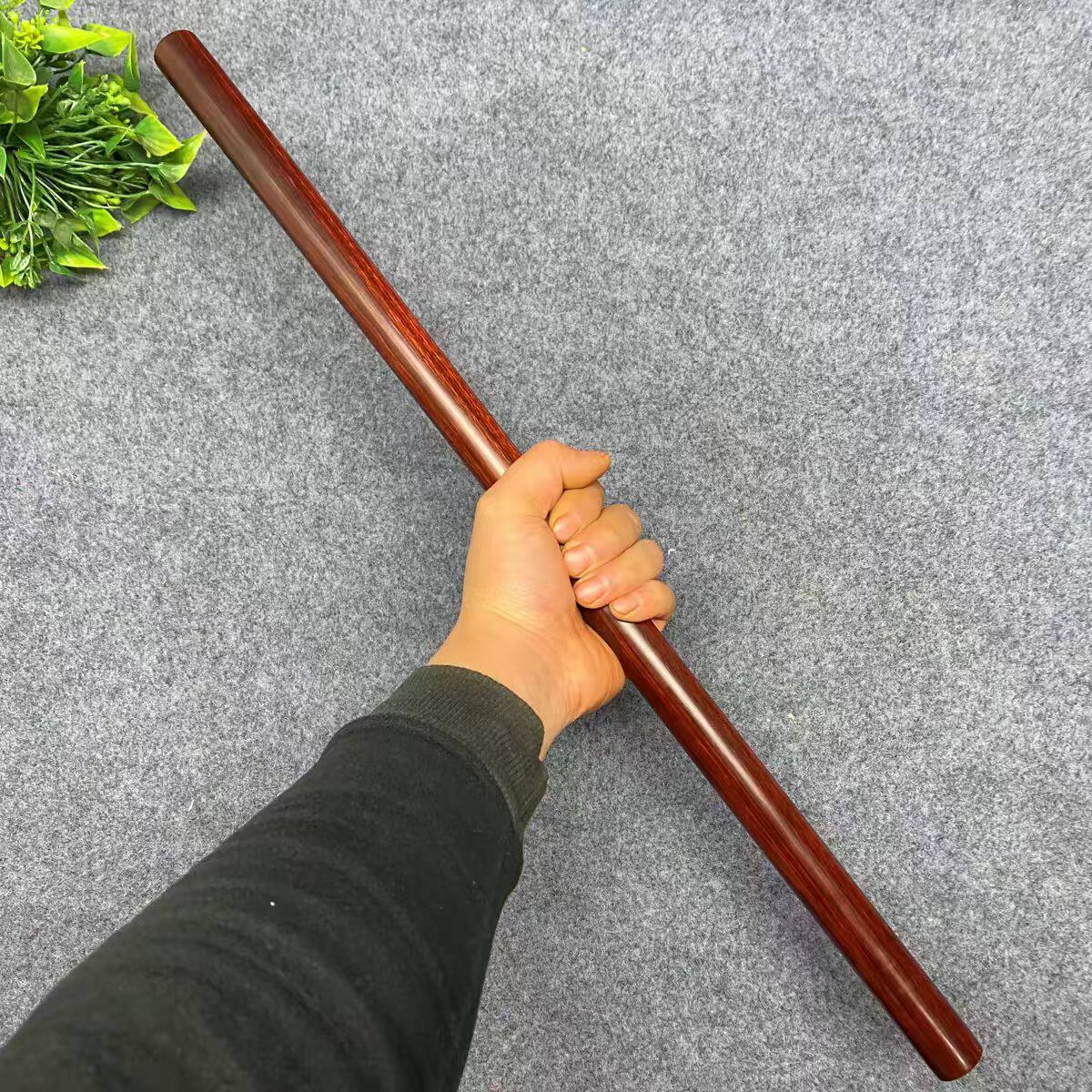 紫檀木把玩棍太极棍健身瑜伽棍图片