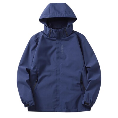 外贸库存尾货清仓处理户外冲锋衣外套男装春秋款潮复古风防风防水