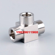 不銹鋼316L承插焊三通接頭 6000psi φ1/2 12.7mm 12mm