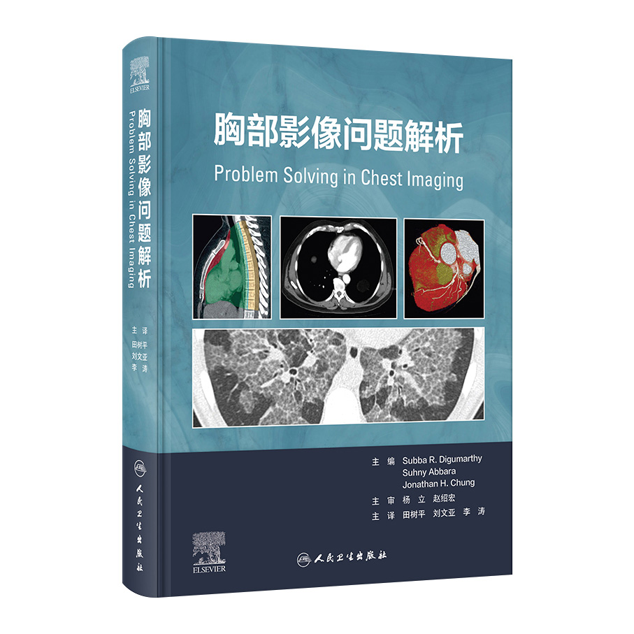胸部影像问题解析 翻译版 田树平 刘文亚 李涛 主译 适合放射学的从业者 研究员和住院医师使用人民卫生出版社 9787117360876