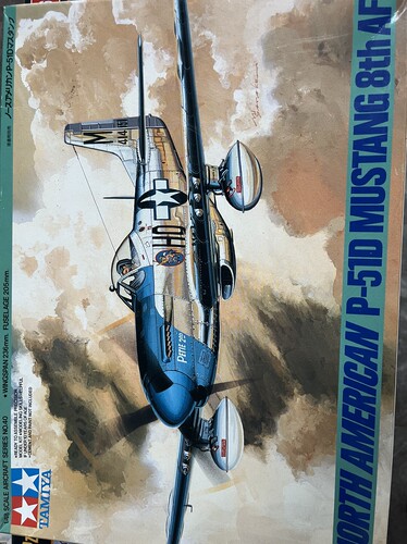 田宫61040 模型TAMIYA 61040 1/48 P-51D 野马 战