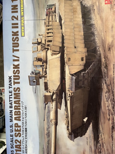 麦田 RM-5026 1/35全内构 美国M1A2 TUSK ITUSK II 2in1