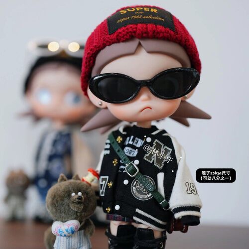 嘎子姐zsiga拉布布娃衣向往之处动人玩偶衣服棒球服着替
