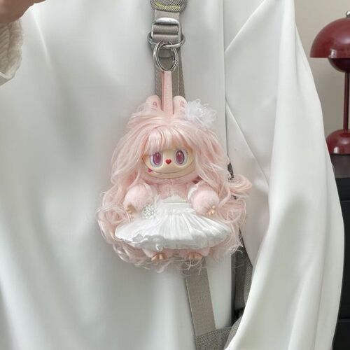 适配labubu复古理发店系列娃衣拉布布衣服合集17cm【不含玩偶】
