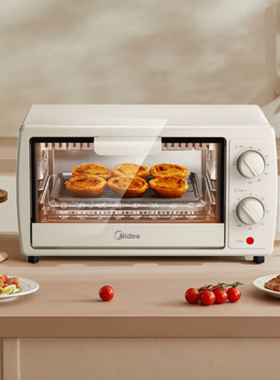 美的电烤箱PT10X1(S)用烘焙迷你大容量PT30X5烤箱台式多功能烘焙