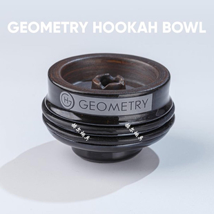 Geometry Phunnel Hookah Bowl 俄罗斯分子几何式中孔水烟碗