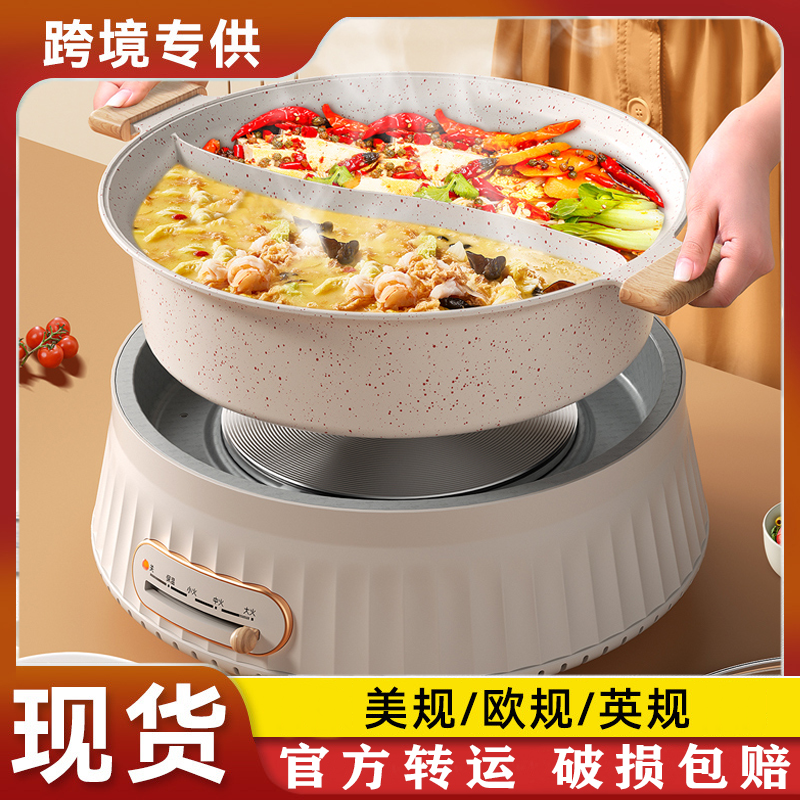 110v分体式鸳鸯电火锅