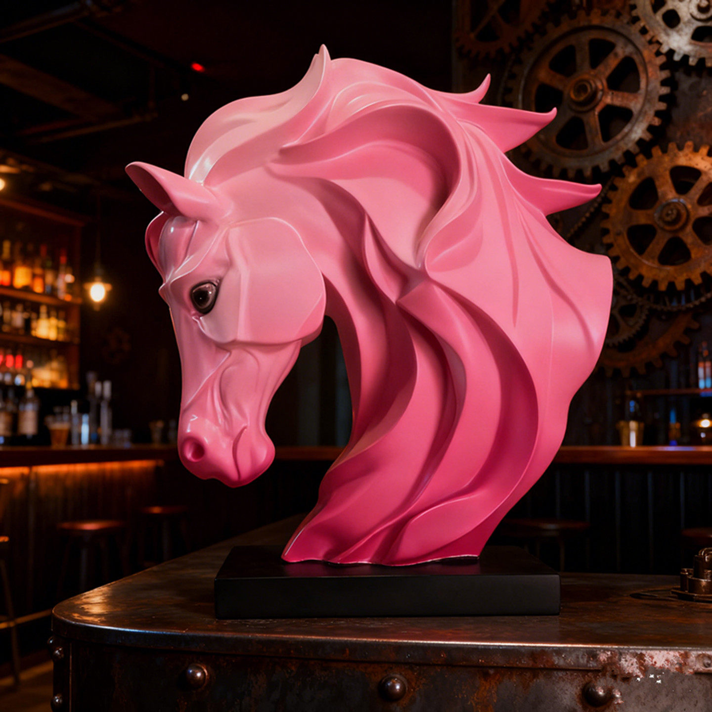 简约现代创意马摆件家居饰品工艺品酒吧客厅玄关桌面橱柜摆设模型,家居饰品,桌面摆件,淘宝优惠券,粉丝福利购,淘宝优惠卷