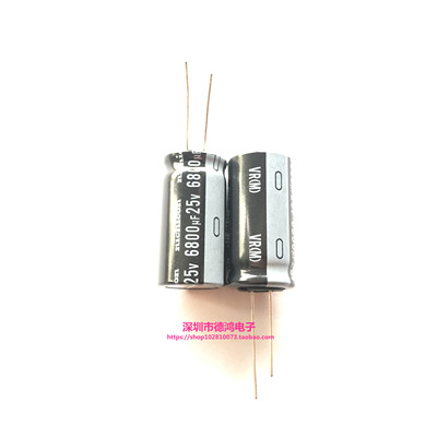 nichicon 25V6800UF 18X35 尼康VR系列 85度 6800UF25V 进口电容
