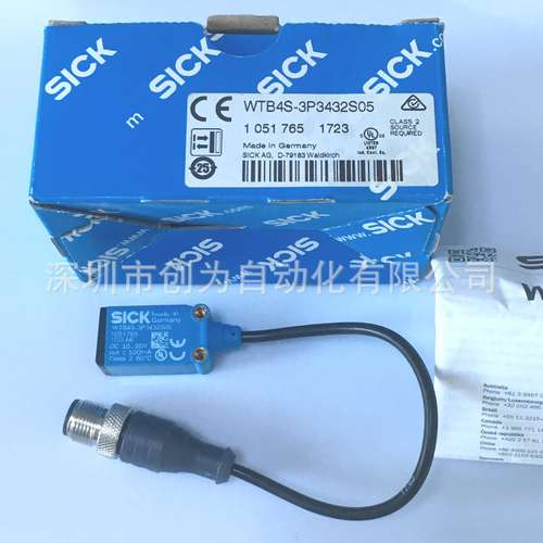 全新原装现货WTB4S-3P3432S05德国施克光电传感器WTB4S-3N1162V