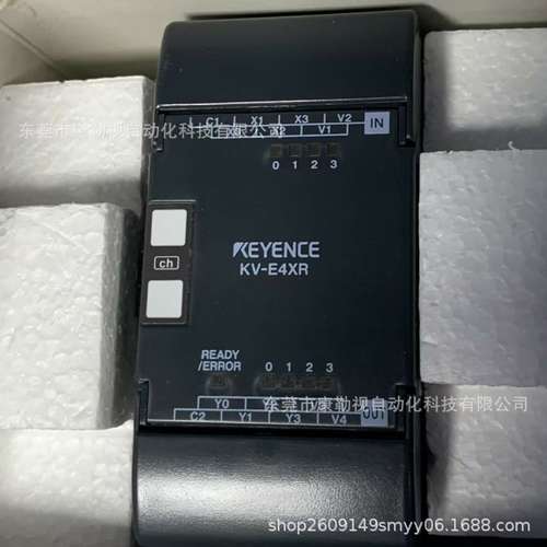 KEYENCE基恩士PLC可编程控制器KV-E4XR全新原装现货实拍议价出售