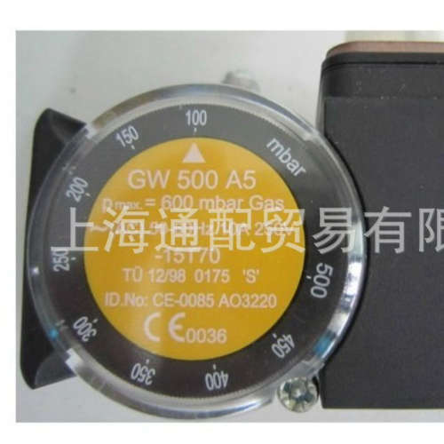 库存供应德国dungs冬斯燃气压力开关GW10A5质保期一年