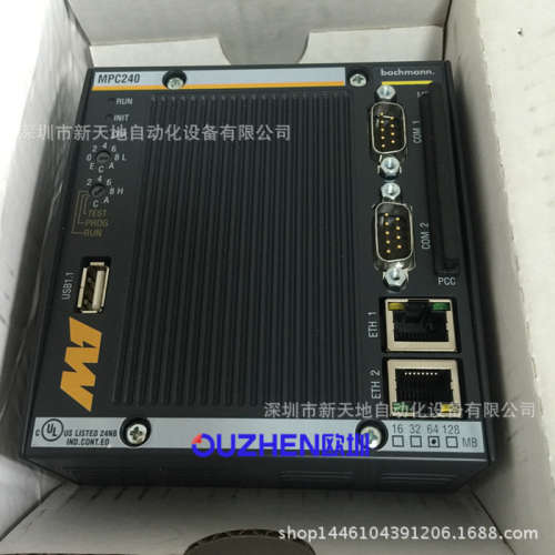 全新原装Bachmann巴赫曼模块MPC240 DIO280 NT255 AI204/2议价