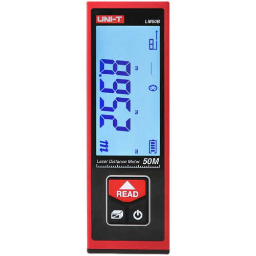 优利德LM40B 50B 60B电子测距仪 激光室内量房仪面积距离测量仪蓝