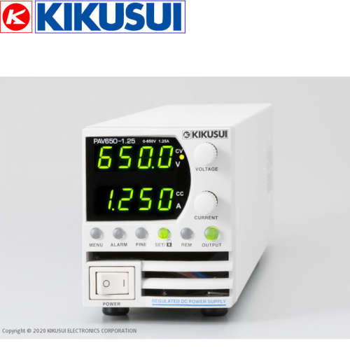 菊水PAV10-20/PAV36-6/PAV60-3.5/PAV100-2/PAV160-1.3开关电源CV
