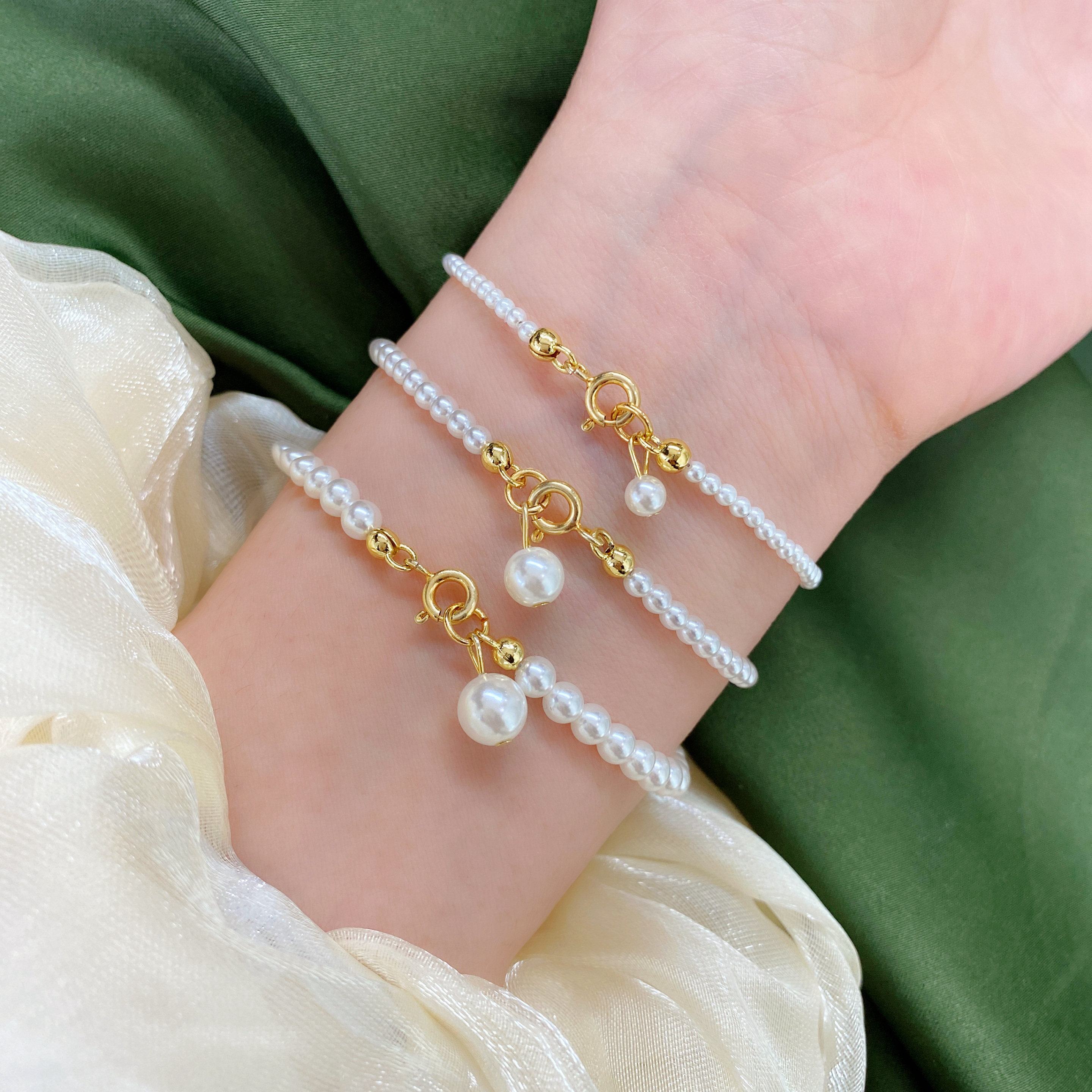 高级14K包金持久保色小众设计