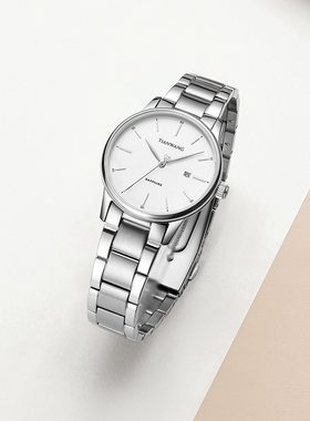 TIAN WANG Man Watch Simple Style Steel Wristwatch 31193