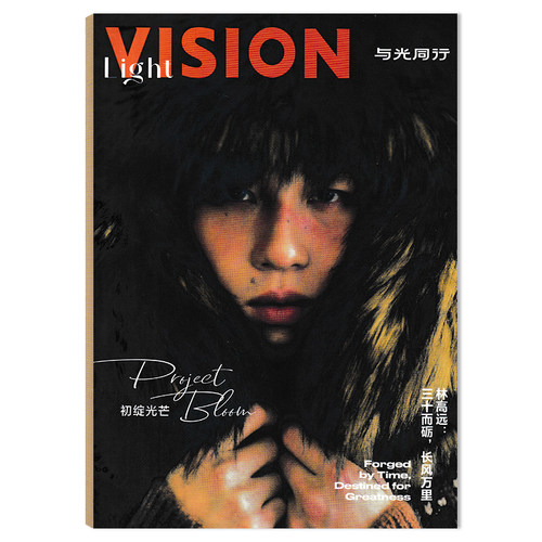 VISION青年视觉杂志2025年3月第1期总第198期 封面：林高远  三十而砺，长风万里 艺术与设计摄影时装服装人文空间影像期刊杂志