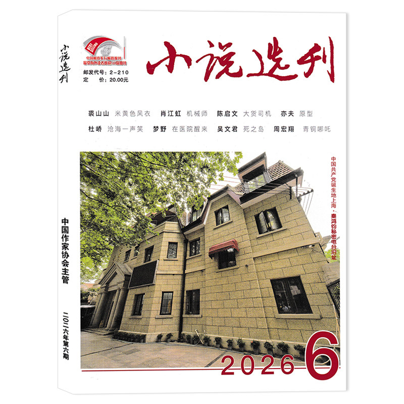 【单期可选】小说选刊杂志2026年6月梦野：在医院醒来  可选2025年1-12月全年珍藏 文摘文学阅读书籍中国作家协会主管书籍期刊 - 实物图