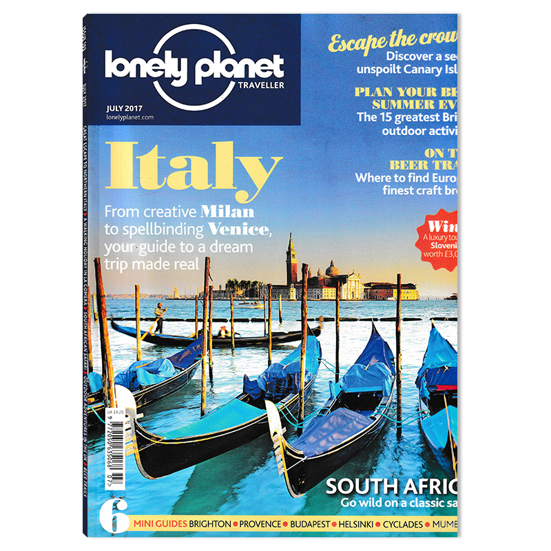 英文版【可选】Lonely Planet TRAVELLER 孤独星球杂志旅行者版2017年7月 英文版国内外旅游指南攻略旅游书期刊