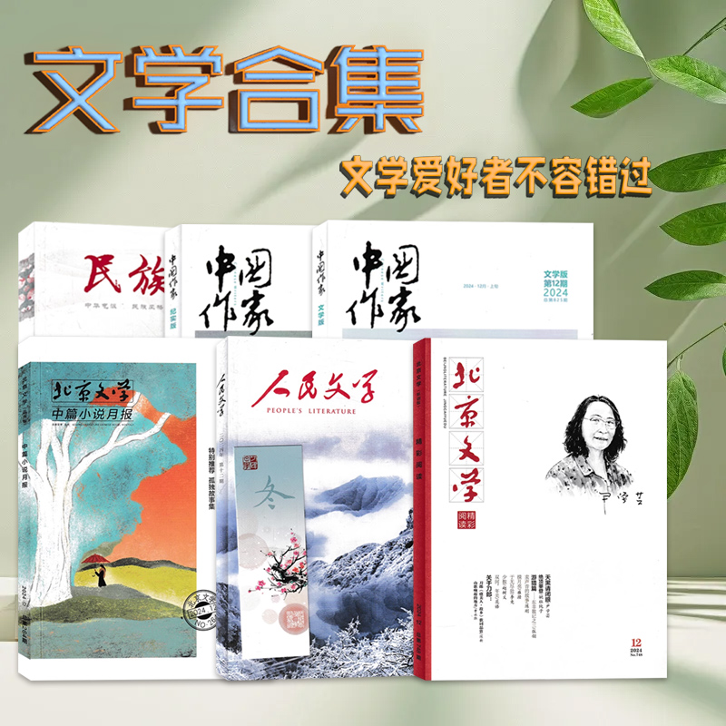 文学类杂志合集2025全年