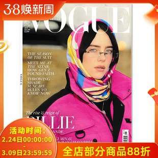 【可选】英文版 Vogue服饰与美容杂志 2025年5月封面 Billie Eilish 比莉・艾利什   英文版明星时尚潮流期刊杂志