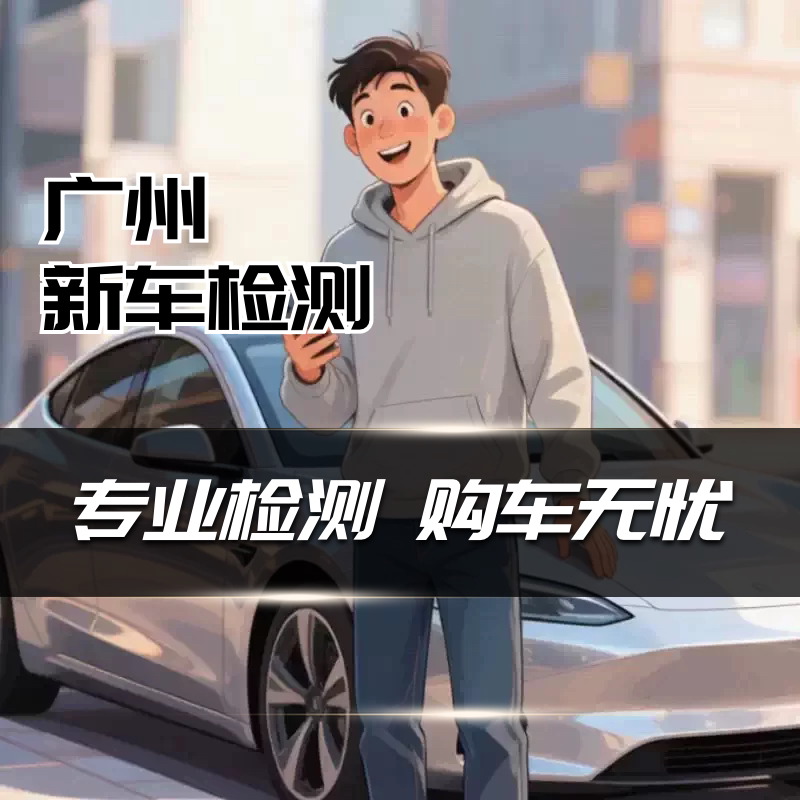 广州佛山4S店新车验车和二手车验车服务 专业师傅带仪器上门检测