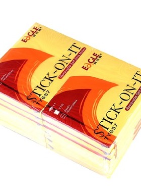 益而高TY657告示贴 便签贴 3*4告事贴 可撕便条贴 75*100mm留言贴