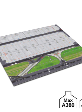 1:400  机队展示 Geminjets Airport Mat  GJ航站楼专用图纸Part2