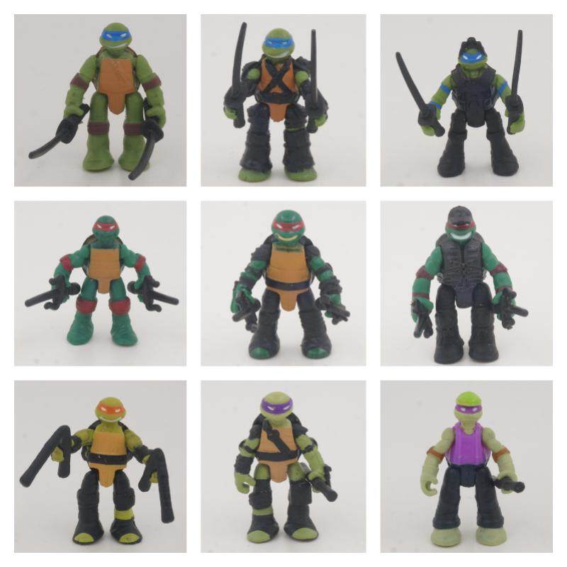 正版散货 忍者神龟 米开朗琪罗 多纳泰罗 里奥施莱德牛头猪面现货