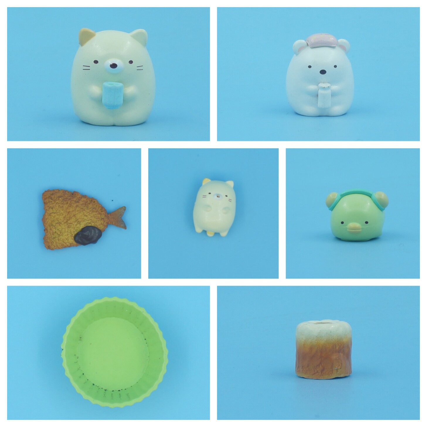 正版散货 SANX 角落生物 白熊 猫 企鹅 可爱角色小摆件 现货